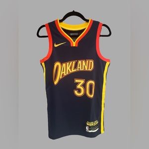 Men’s Stephen Curry Navy Golden State Warriors Swingman Jersey - City Edition